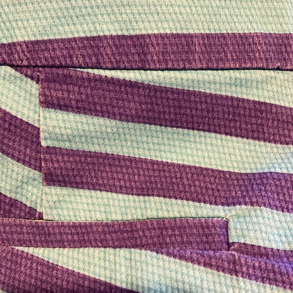 J. Crew Striped Blue and Green Shorts Size 6 - Picture 11 of 11